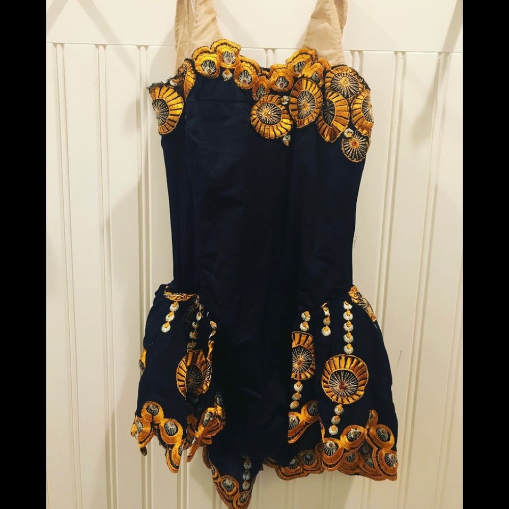 Gorgeous Custom Appliqué Contemporary and/or Ballet Costume 💃🏻